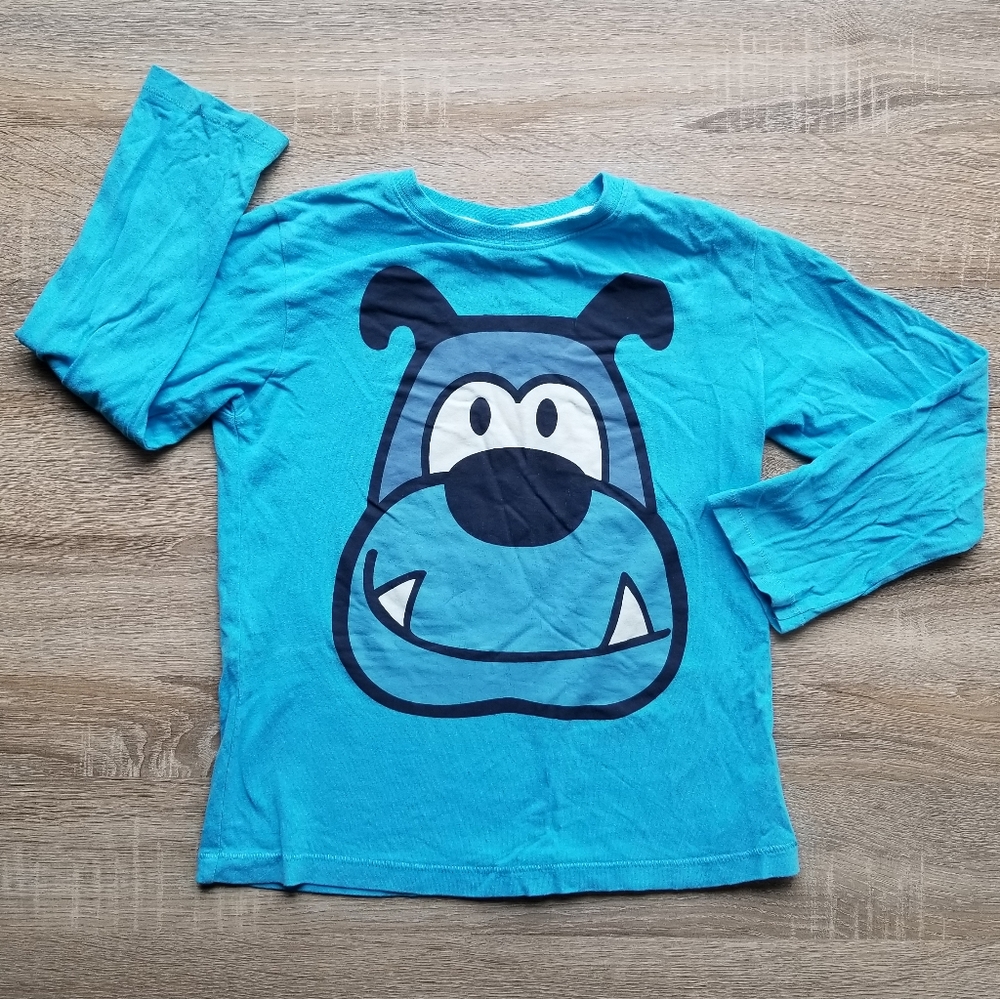 2010 (v)guc Next Direct blue  bulldog tee 5-6 years
